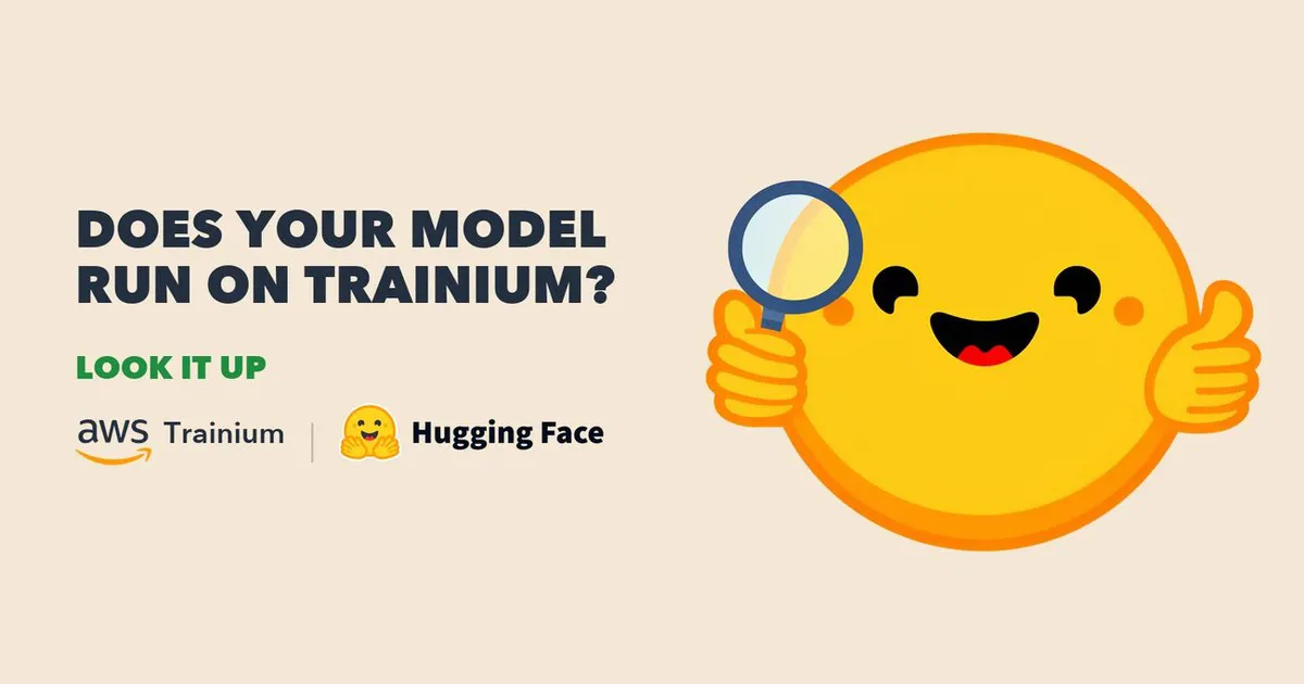 فهرست مدلهای تستشده روی AWS Trainium با نتیجه و زمان اجرا